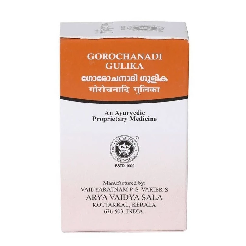 Kottakkal Arya Vaidyasala Gorochanadi Gulika, 100 Tablets-1.webp
